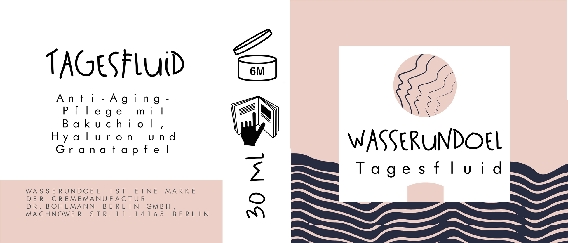 Produktaufkleber Tagesfluid von wasserundoel